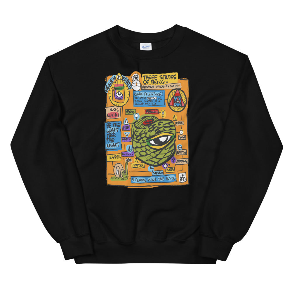 Three States of Being - Lebo Unisex Sweatshirt